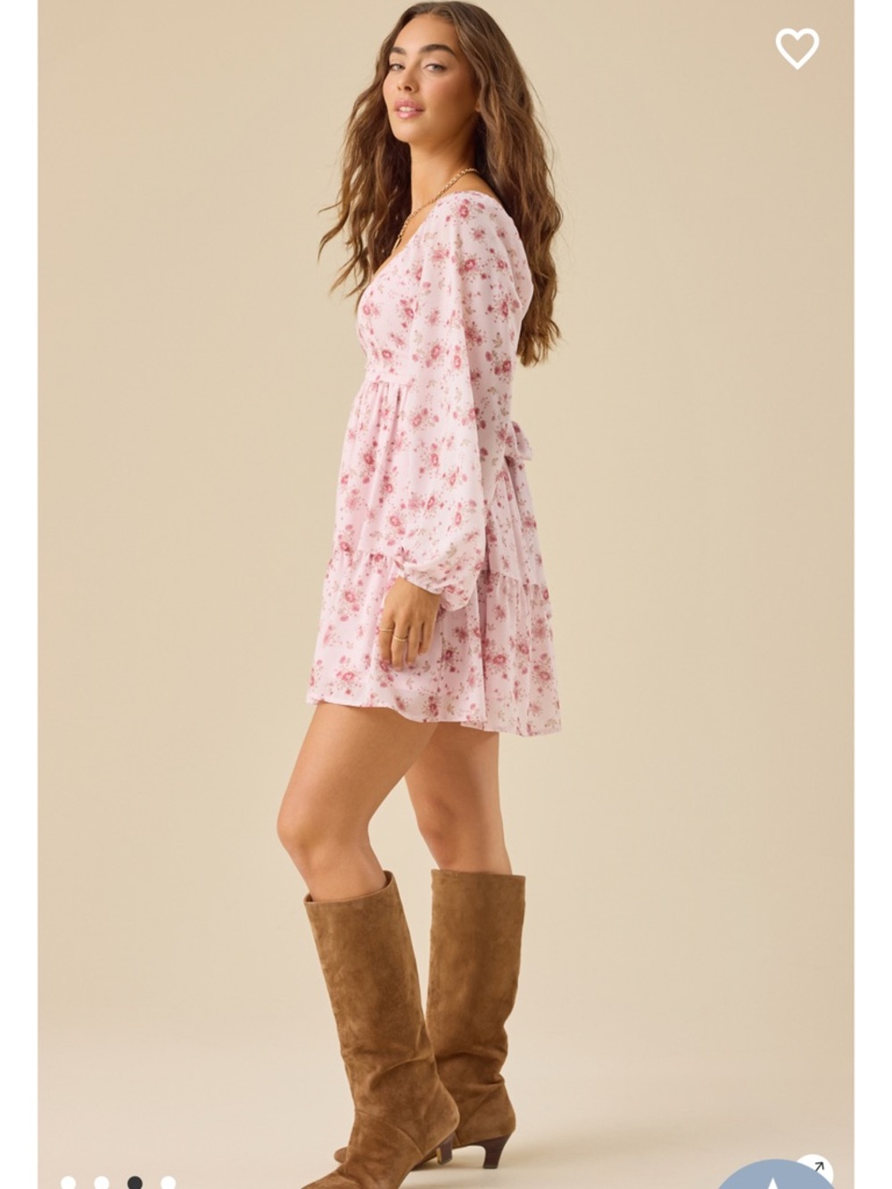 NWT Altar’d State Tillie Floral Mini Dress - Picture 3 of 4